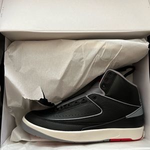 Air Jordan 2 Retro Black Cement. Size 10.5. Deadstock.
